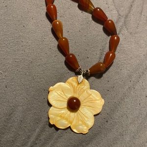 flower necklace from hawaii